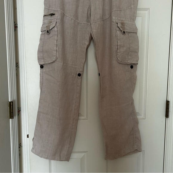 ZARA Boy’s Casual Cargo Pants in Stone - Picture 11 of 14